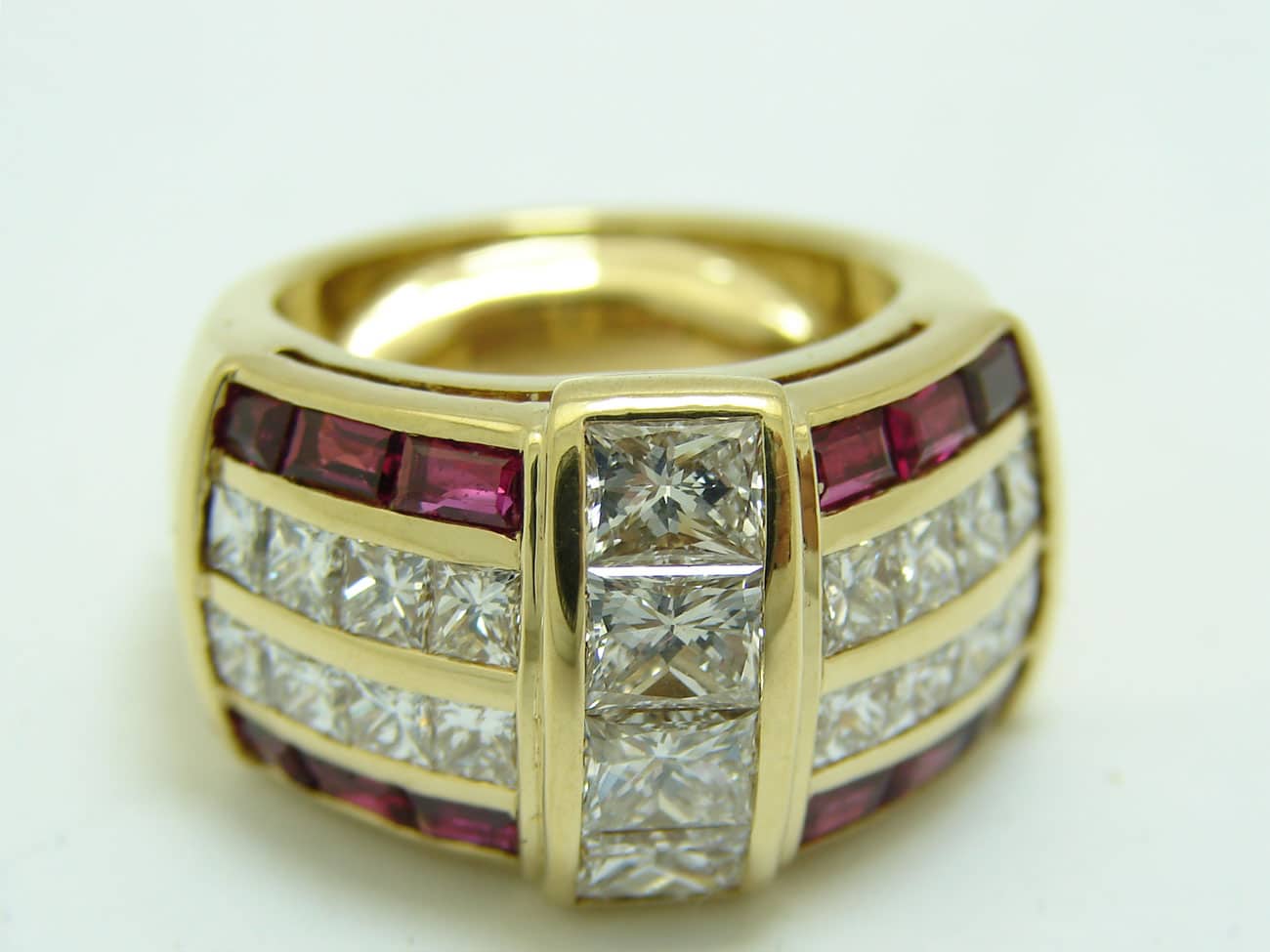 Diamant Rubinring g | Juwelier Goldmund